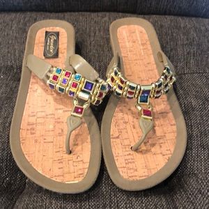 Multi-colored Sandals